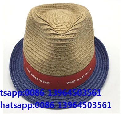 Tape Cowboy Fedora Hat għall-Irġiel