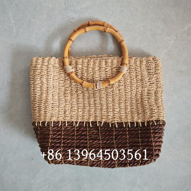 Nisa tal-bambu reali chic handbags