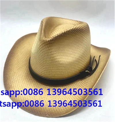 Kannella Spray Paint Plain Paper Fedora Hat