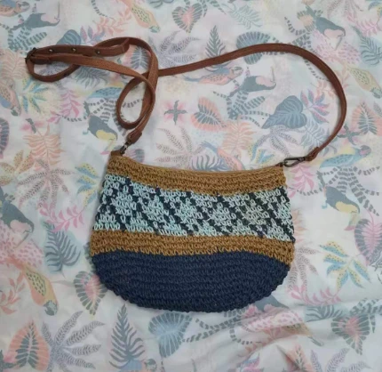Karta Crochet Crossbody Nisa Borża