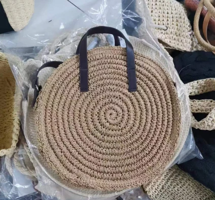 Borża Crossbody tat-Tfajla Żgħar Kannella Tonda