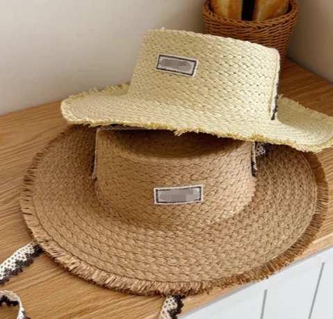 Chic Ladies Beach Hat Għas-Sajf
