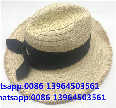 Bowknot Iswed Tassel Fedora Sun Tiben Kappell