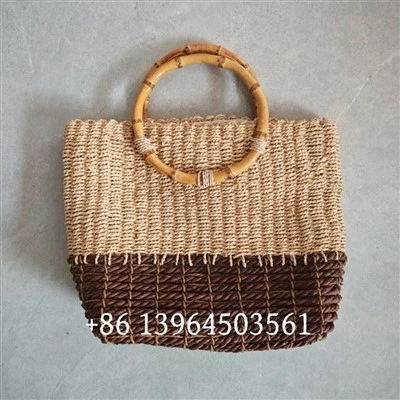 Nisa tal-bambu reali chic handbags