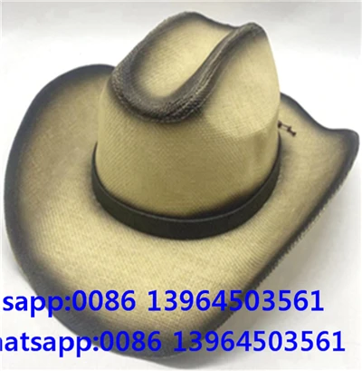 Kpiepel tal-Irġiel Cowboy Vintage Distressed