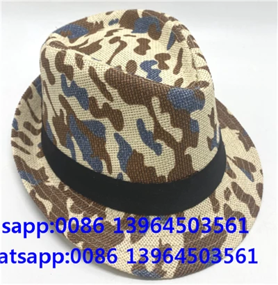 Spot Deco Fedora Short Brim Hat
