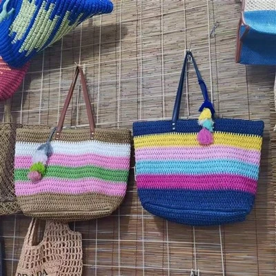 Qawsalla Colorful Nisa Big Beach Bag