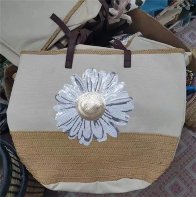Bag Bajja kbira Bil Embroidey Sequin