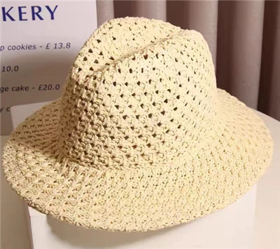 Fjura Hollow Handmade Staw Nisa Kappell